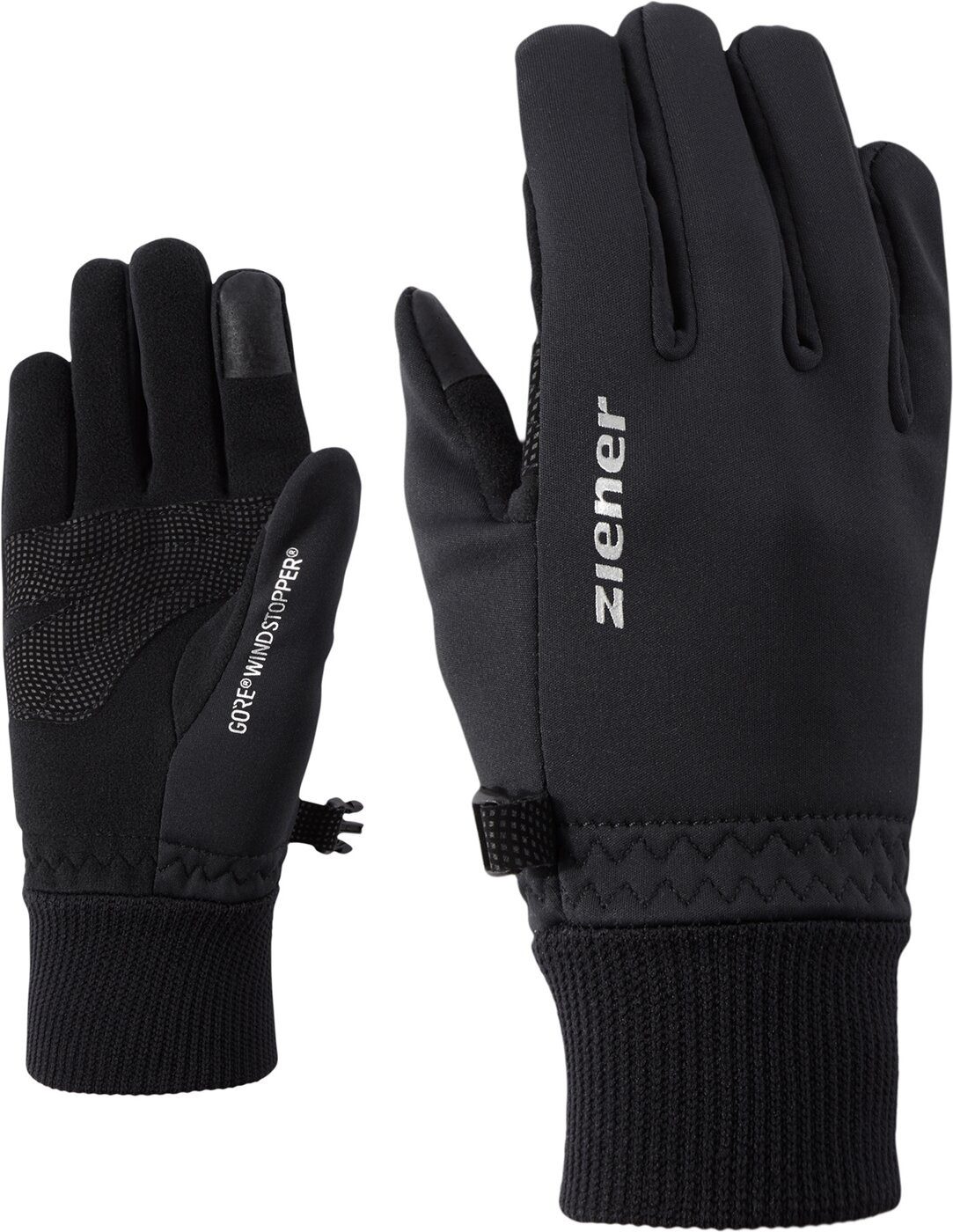 Skihandschuhe LIDEALIST WS TOUCH JUNIOR glove mul BLACK