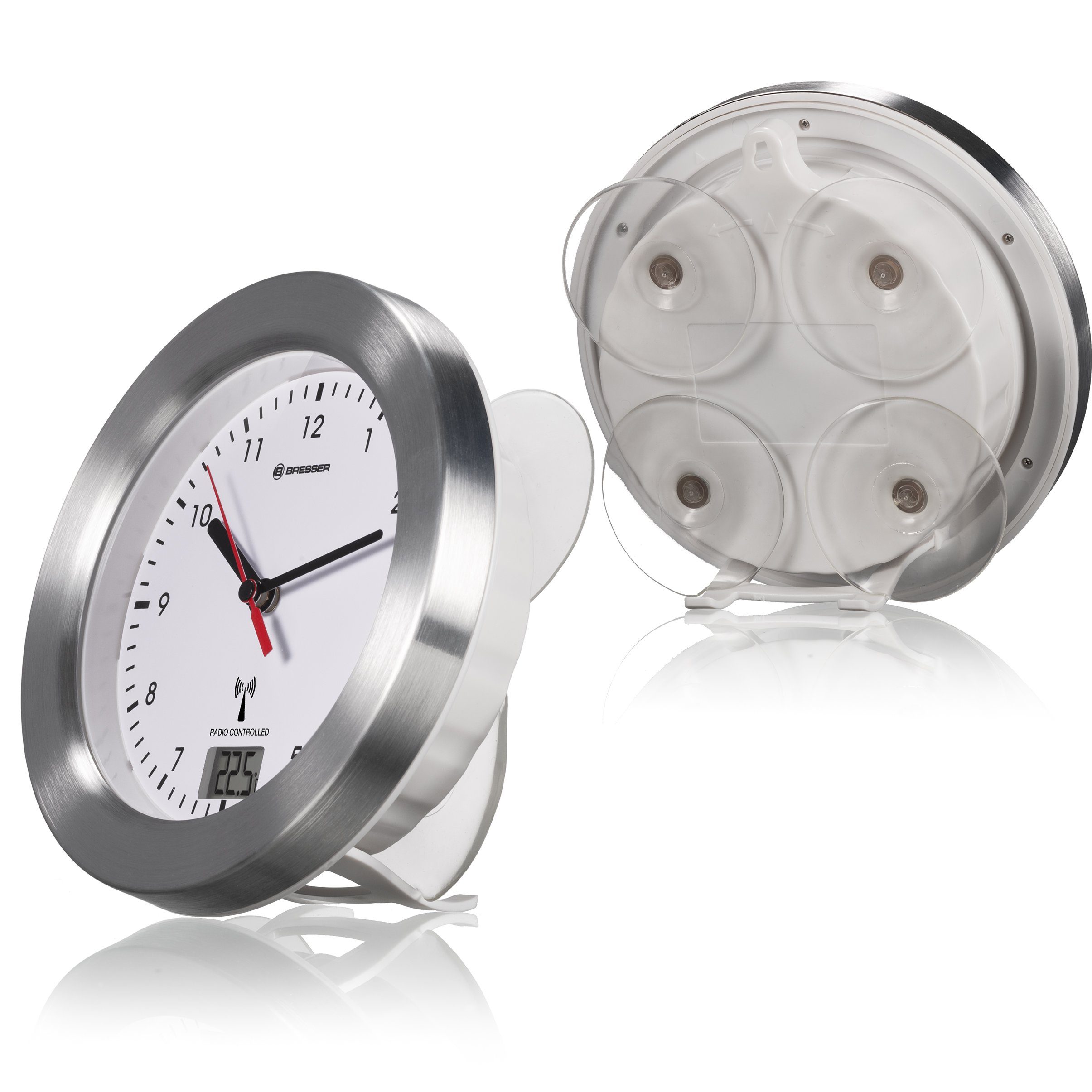 OPTUS Badezimmeruhr BRESSER MyTime Bath weiß Funk-Baduhr günstig online kaufen