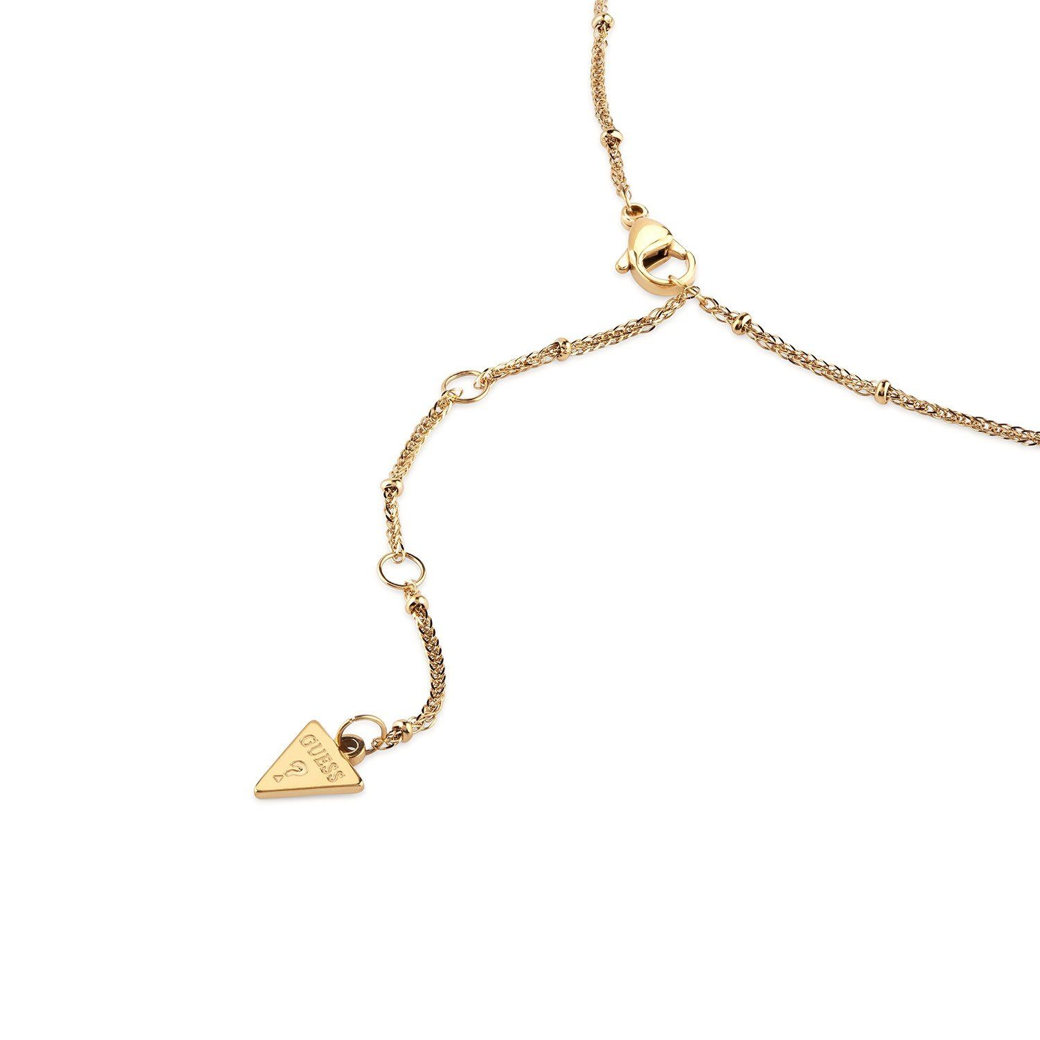 Guess Kette mit Anhänger JUBN05139JWYG, für Damen Teddybär Goldfarben