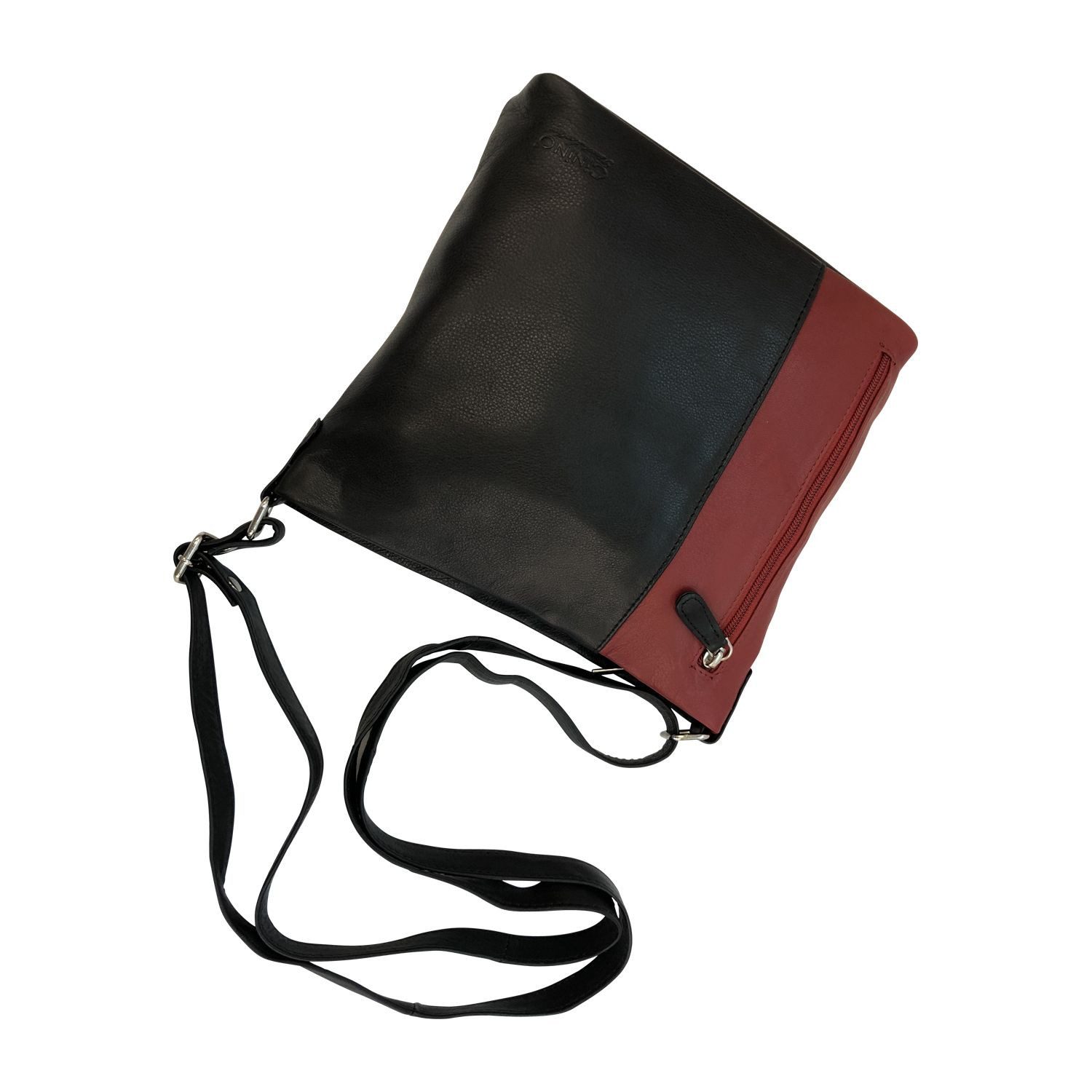 Cinino Handtasche C1970, Ledertasche Umhängetasche