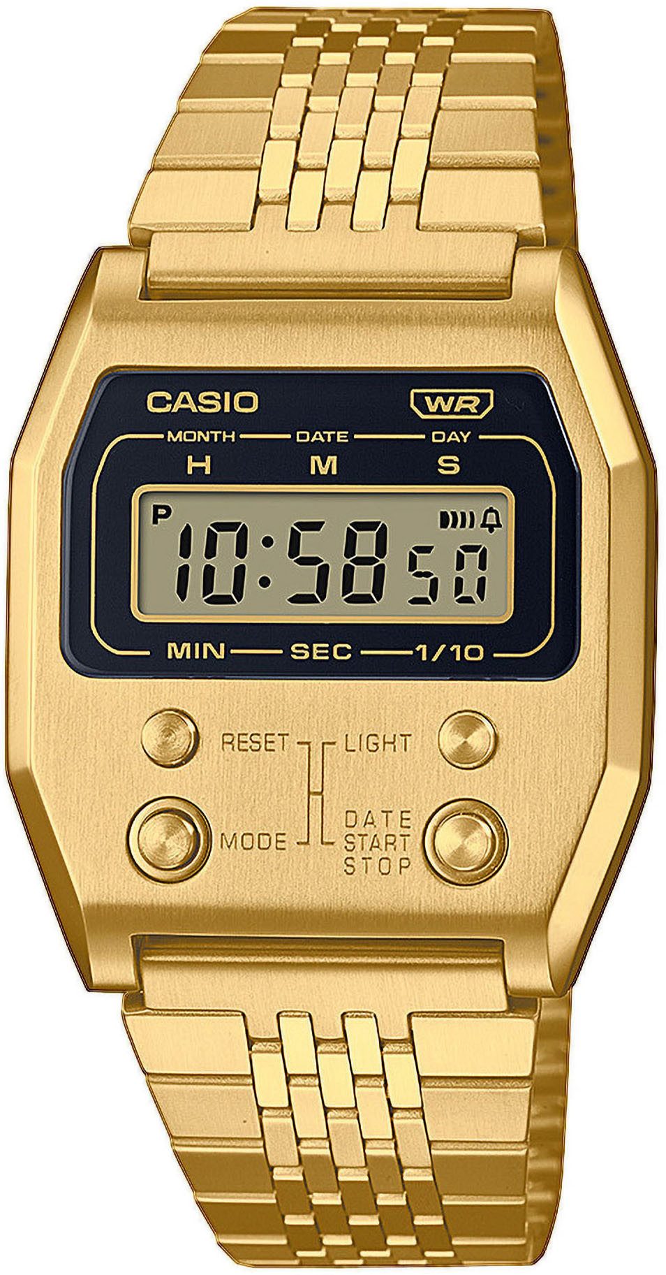 CASIO VINTAGE Chronograph A1100G-5EF, Quarzuhr, Armbanduhr, günstig online kaufen