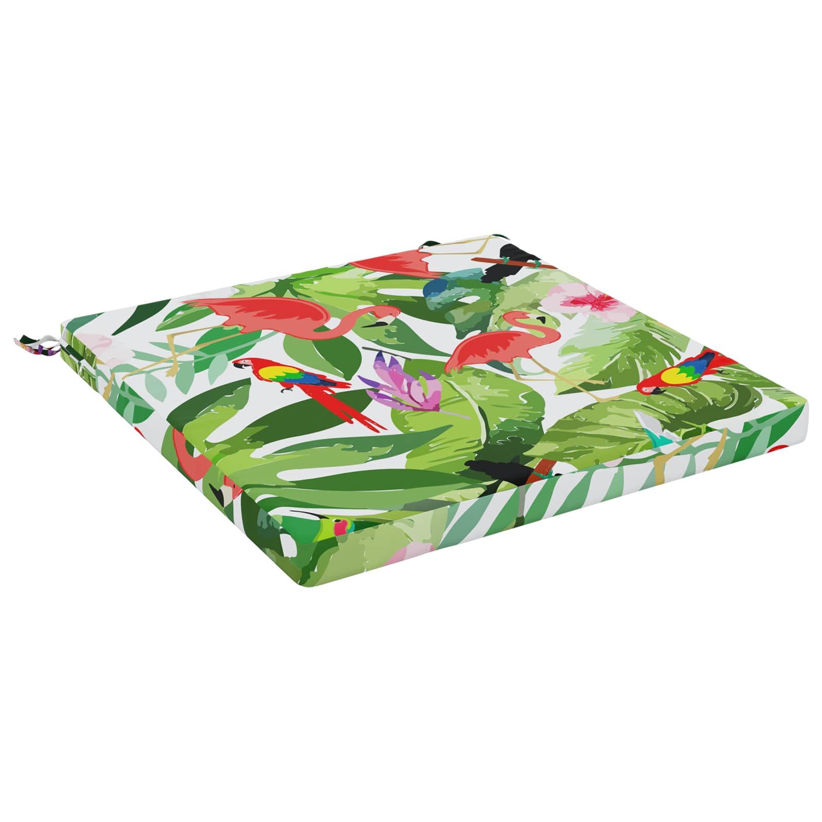 vidaXL Sitzauflage 1-teiliges Sitzkissen SOEST 100 % Polyester Mehrfarbig, (1 St)