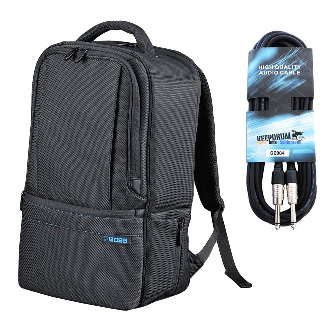 Boss by Roland Rucksack Boss CB-BU10 Utility Gigbag mit Klinkenkabel (Set, mit Klinkenkabel)