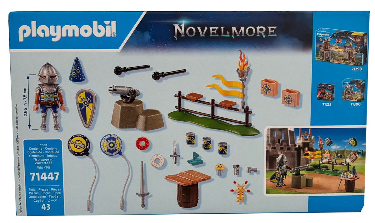 Playmobil® Spielfigur Playmobil, Novelmore, Ritter mit Kanone, Dosenschieße günstig online kaufen