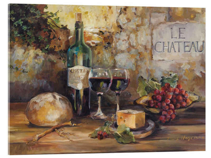 Posterlounge Acrylglasbild Marilyn Hageman, Le Chateau, Küche Rustikal Malerei