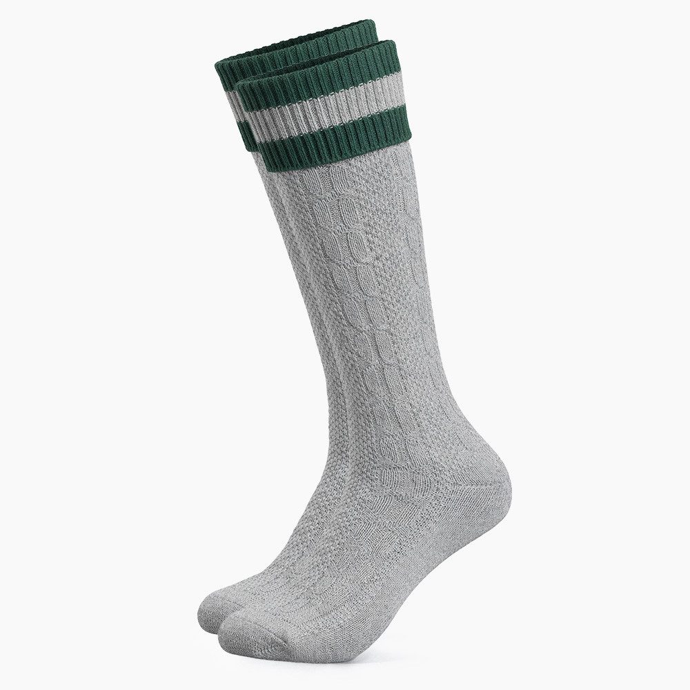 HerzSticht Trachtensocken Herren Lange Trachtensocken (Modell: Wiesendistel) (1-Paar)