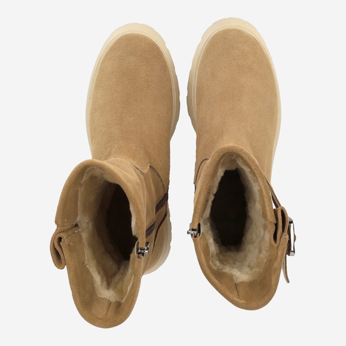 Lüke Schuhe Lüke Schuhe MEGAN MALTO, Warmfutter, Stiefeletten, Braun, Damen Stiefelette