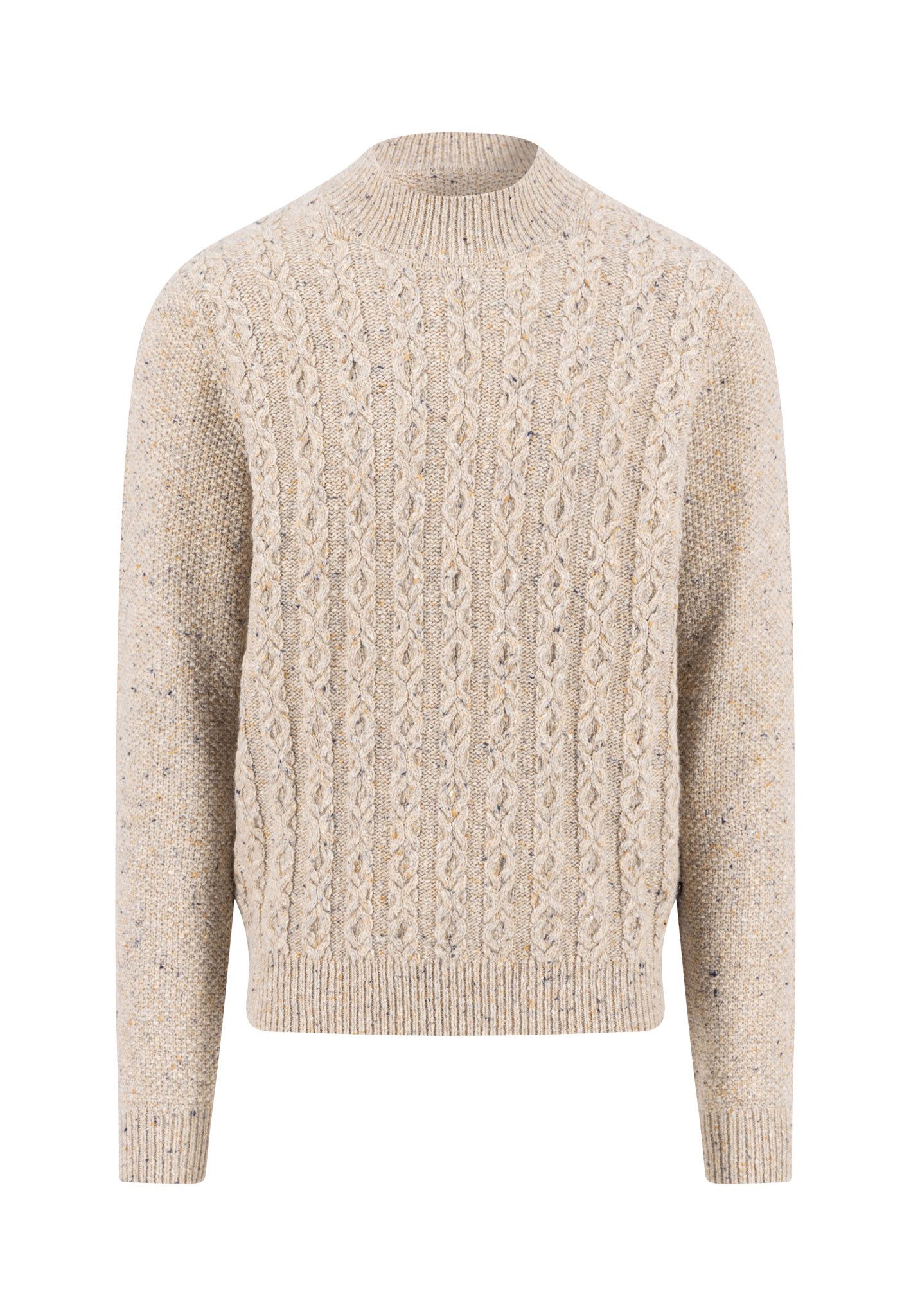 FYNCH-HATTON Strickpullover mit Zopfmuster günstig online kaufen