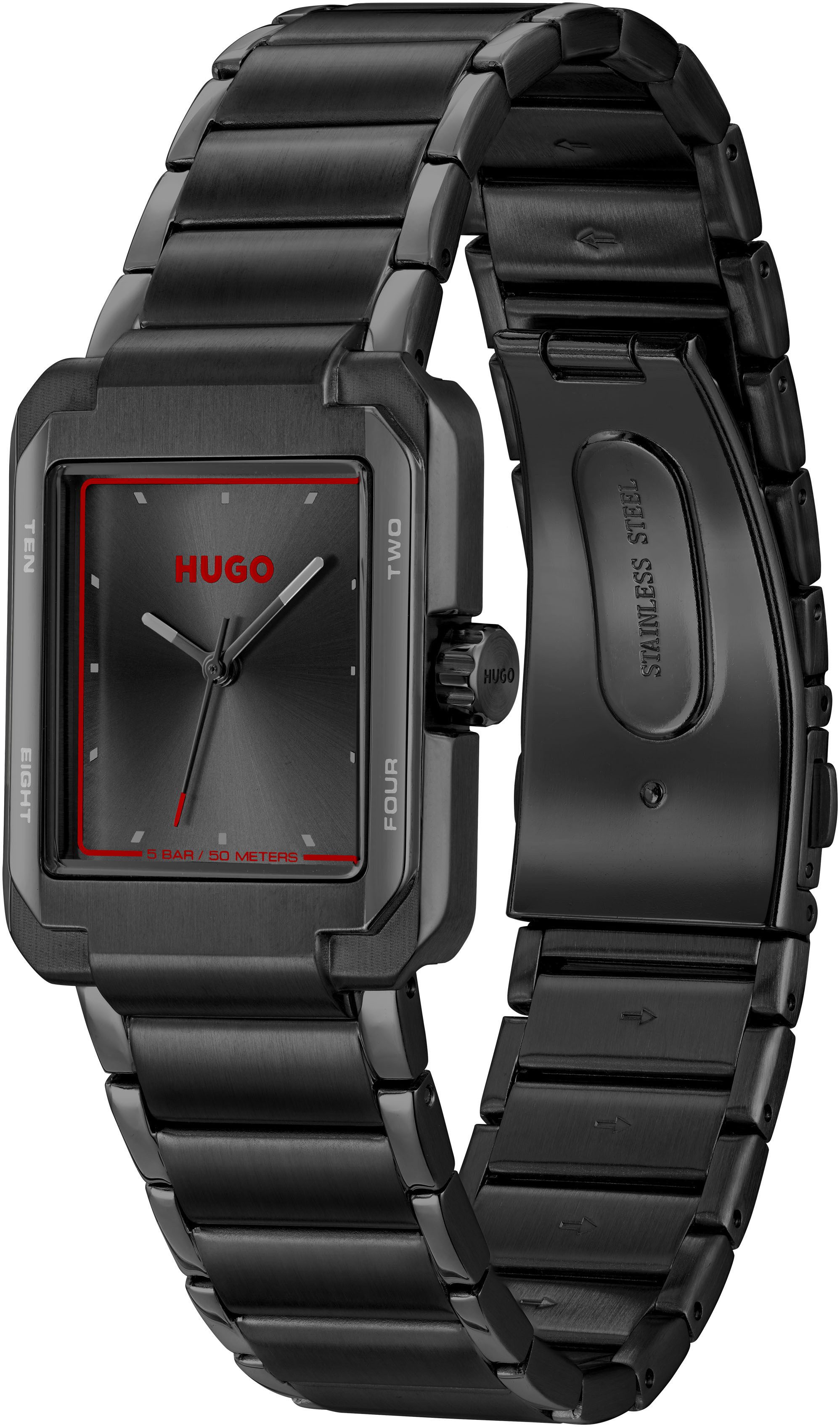 HUGO Quarzuhr #THRIVE ANALOG 1530383, Armbanduhr, günstig online kaufen