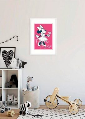 Komar Poster Minnie Mouse Girlie, Disney (1 St), Kinderzimmer, Schlafzimmer, Wohnzimmer