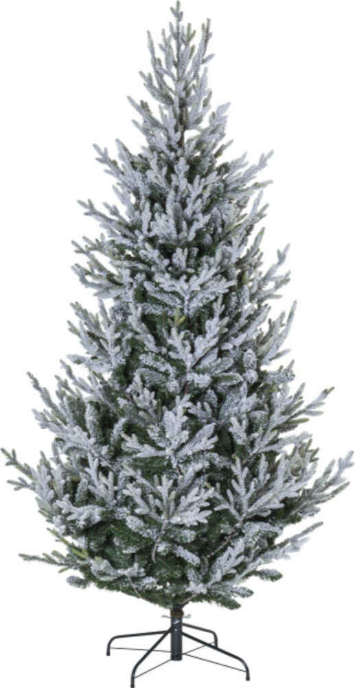 STAR TRADING Künstlicher Weihnachtsbaum "Uppsala Snow" Pvc, grün, 1100x1100mm