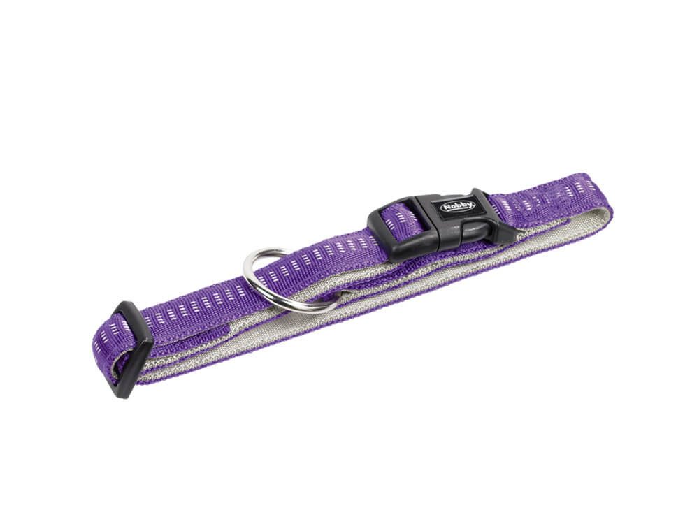 HURTTA Hunde-Halsband Halsband "Soft Grip", lila, XS