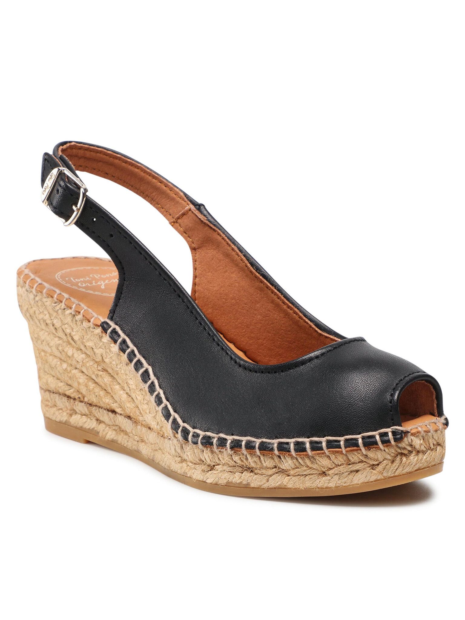 Toni Pons Espadrilles Croacia Black Espadrille