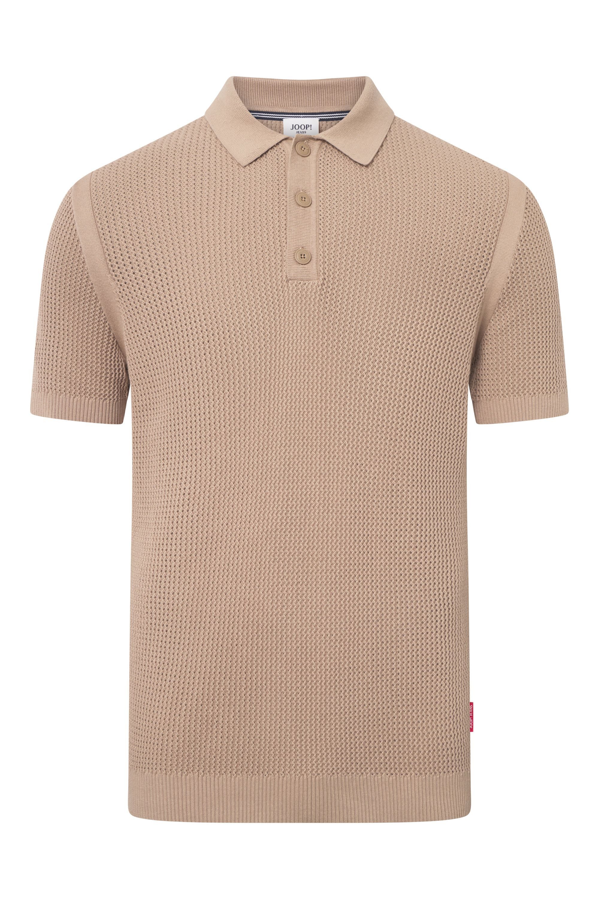 Joop Jeans Poloshirt Vicono in Strickoptik günstig online kaufen