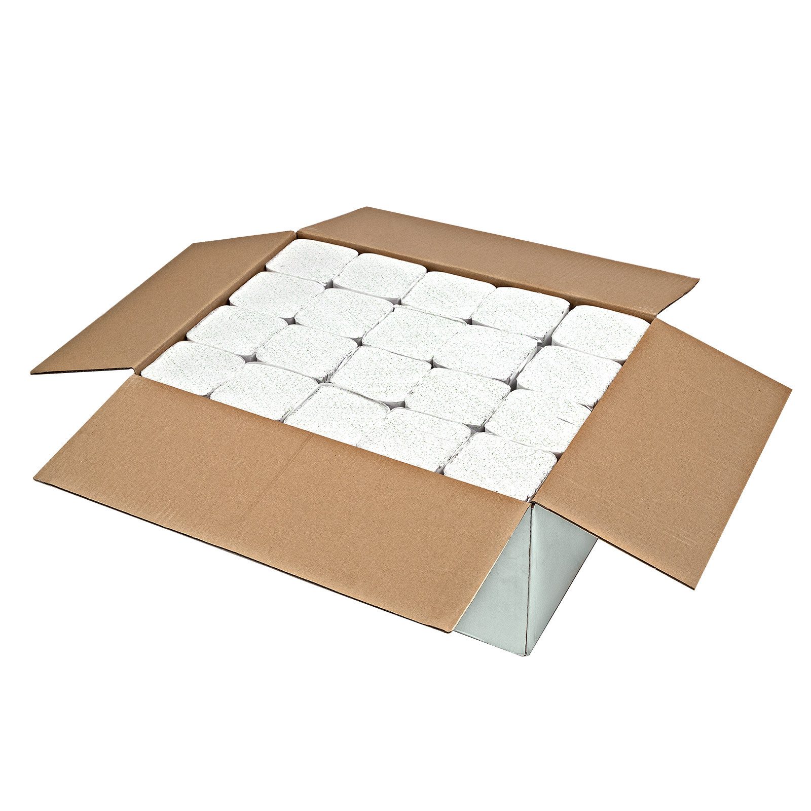 DEMA Papierhandtuch Falthandtücher 2-lagig 24x21cm weiß
