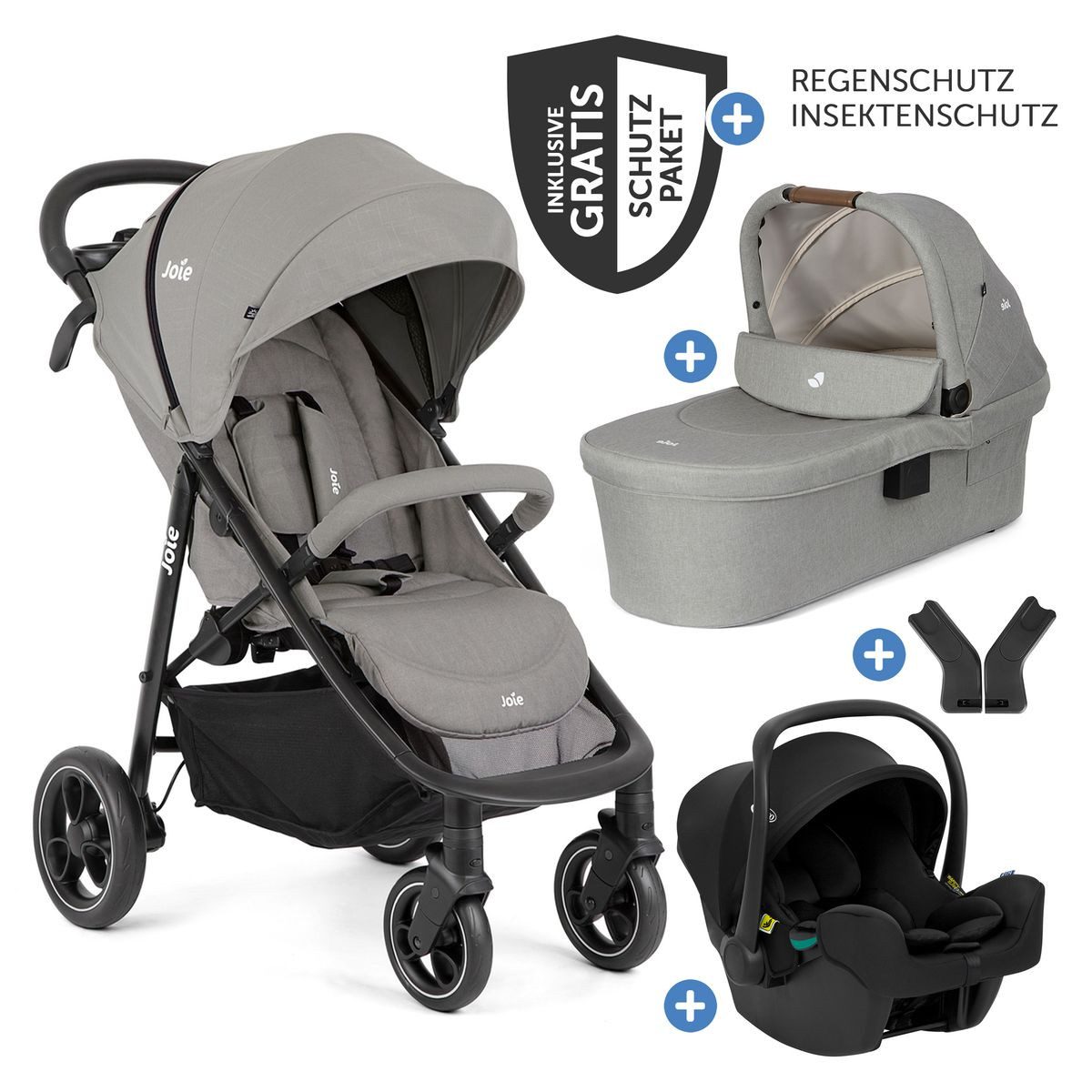 Joie Litetrax Set Pebble