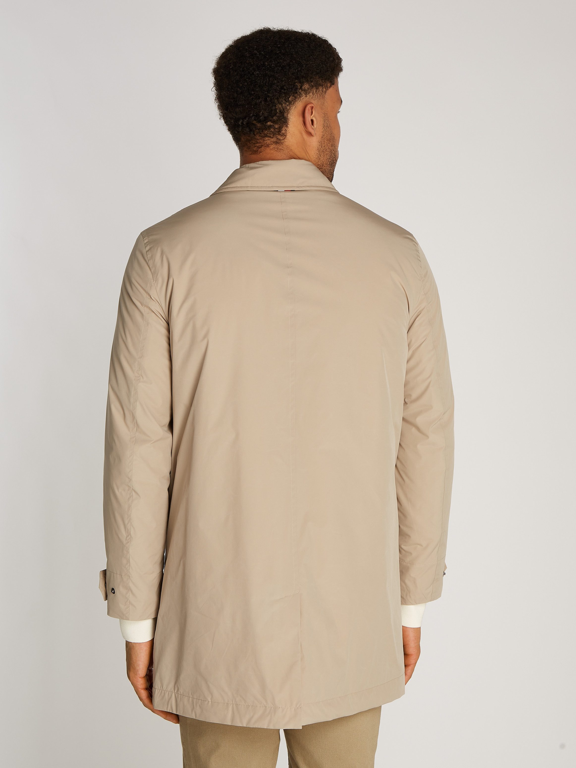 Tommy Hilfiger Kurzmantel LW PACKABLE CARCOAT mit Druckknopfleiste günstig online kaufen