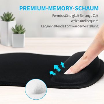 GelldG Mauspad Wasserdichte Mausmatte, Ergonomisches Komfort Mauspad