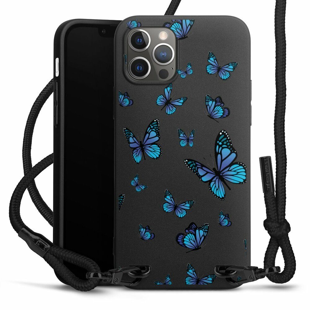 Handyhülle Schmetterling Muster transparent Butterfly Pattern Transparent