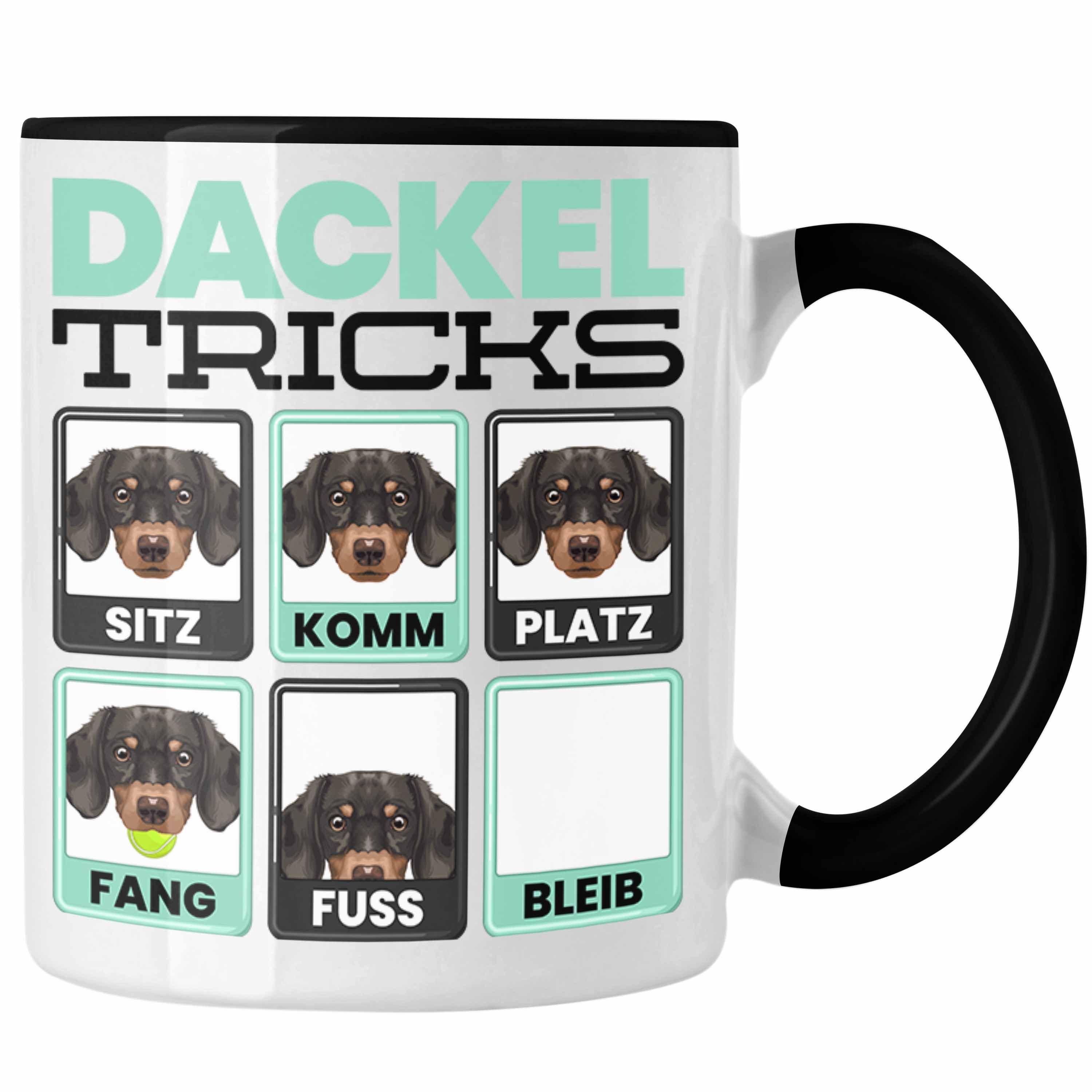 Trendation Tasse Dackel Besitzer Tasse Geschenk Lustiger Spruch Geschenkidee Dackel Tri Schwarz