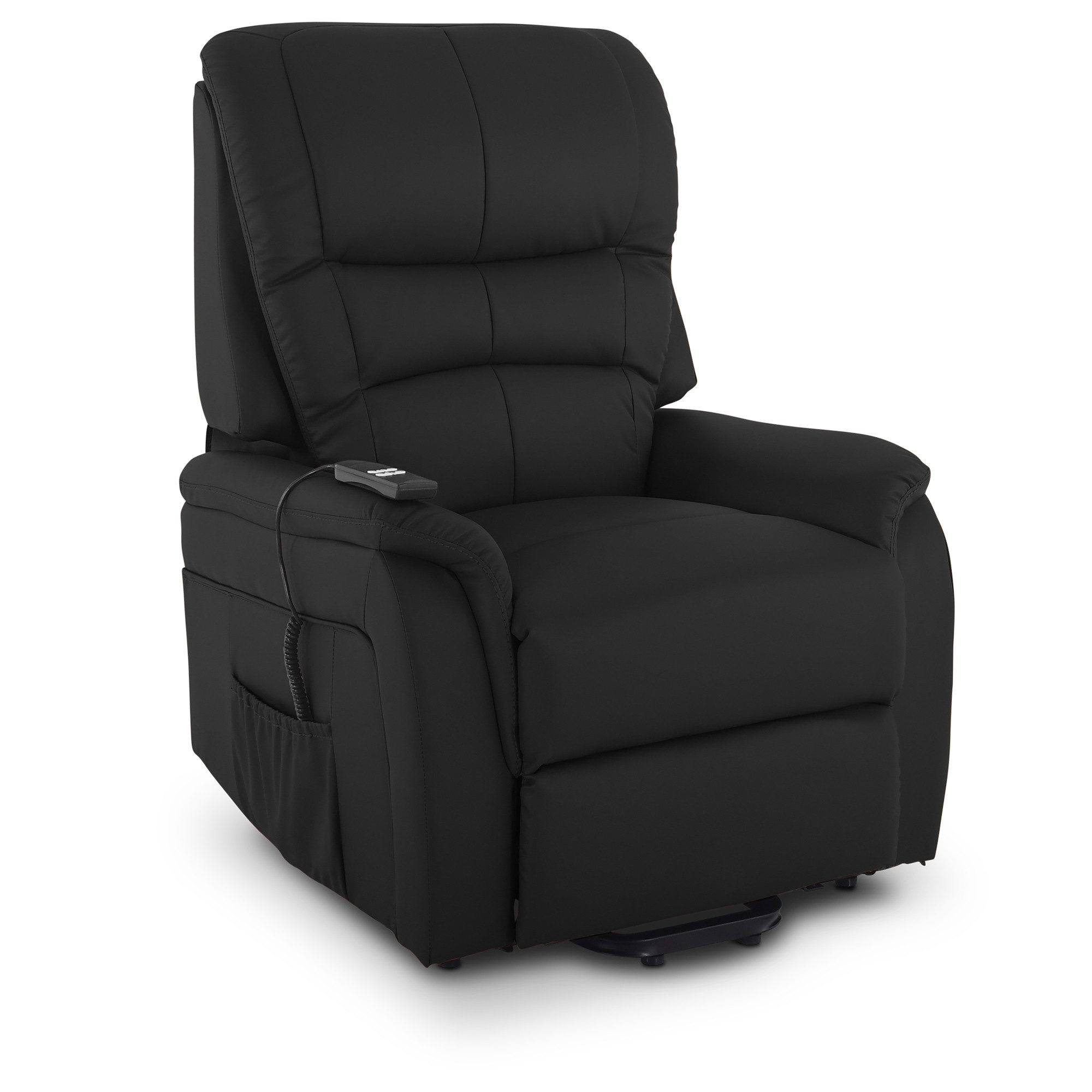 Raburg TV-Sessel Fernsehsessel mit Aufstehhilfe, 120 kg, Relax- & Liegefunktion, Jan, Relaxsessel, elektrisch mit Fernbedienung, 2× Motoren