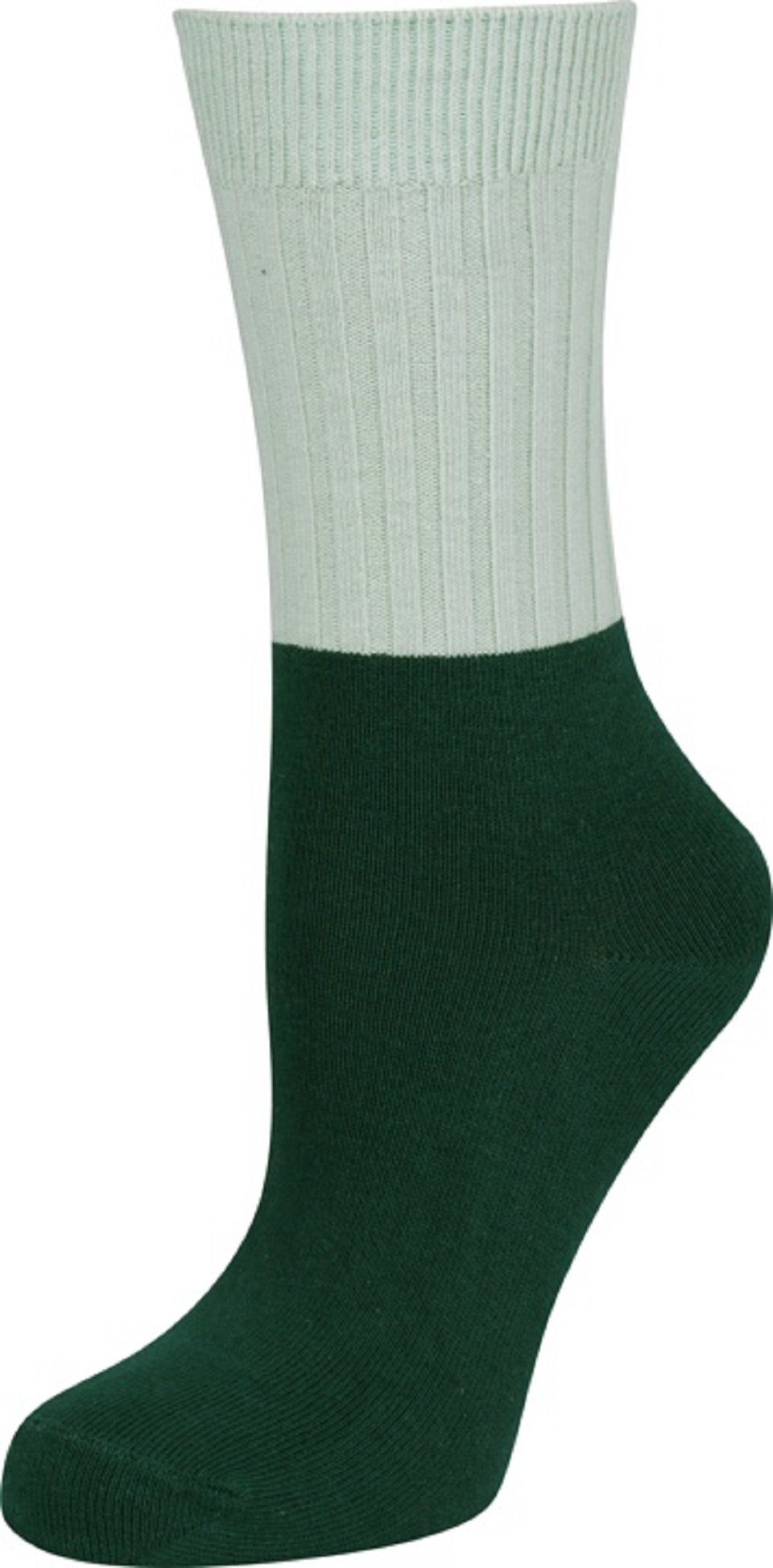 Socken 2x New Socken Unisex grün Capelli York