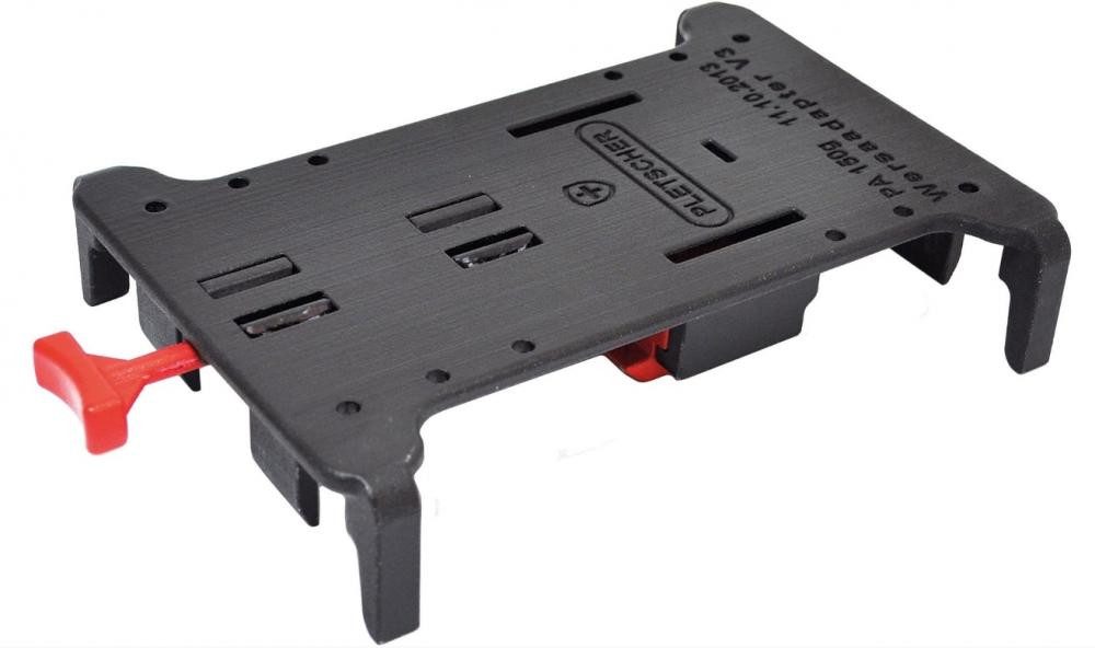 Pletscher Fahrradtasche Pletscher Wersa Adapter für Pletscher Wersa-System-Gepäckträger