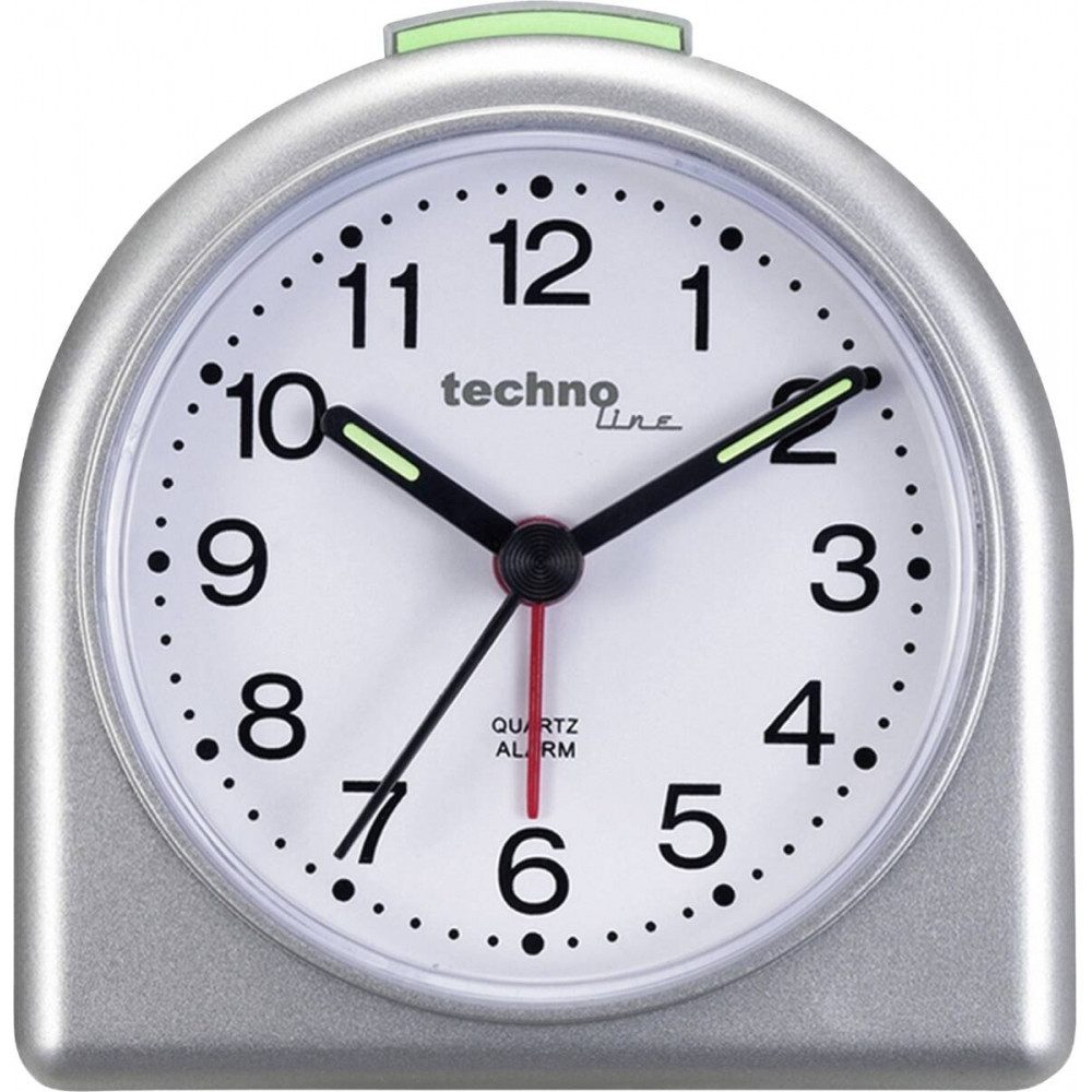 Technoline Geneva SD Silber Wecker. Kopfhörer
