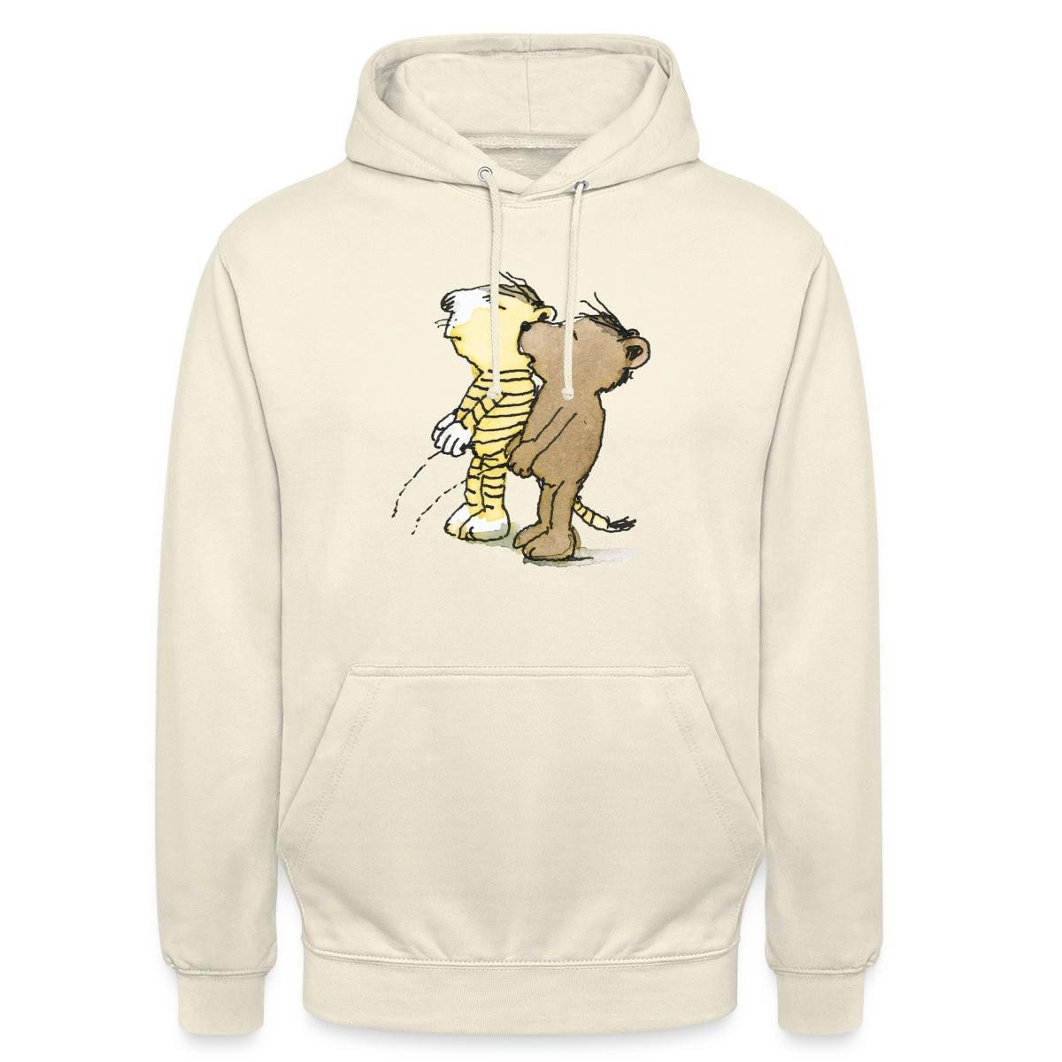 Hoodie Janosch Tiger und Bär Pullern Unisex Hoodie