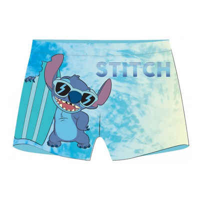 Stitch Badeshorts Stitch Badeshorts für Jungen, Blau - Türkis Farbverlauf, Größen
