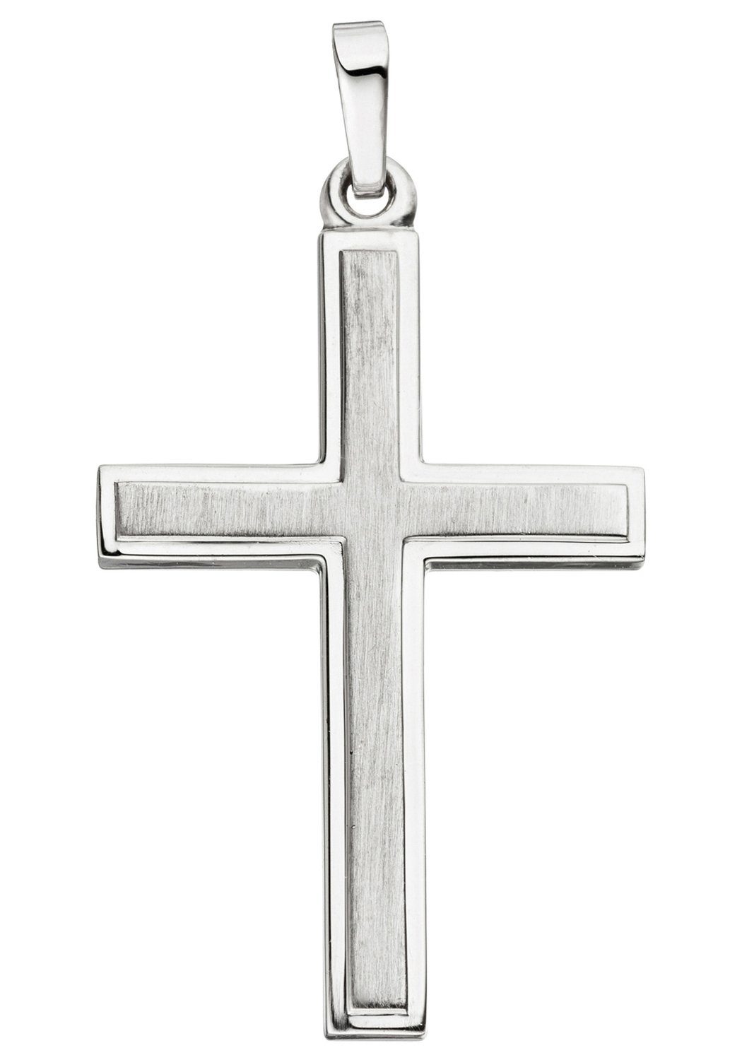 JOBO Kreuzanhänger Anhänger Kreuz, 925 Silber