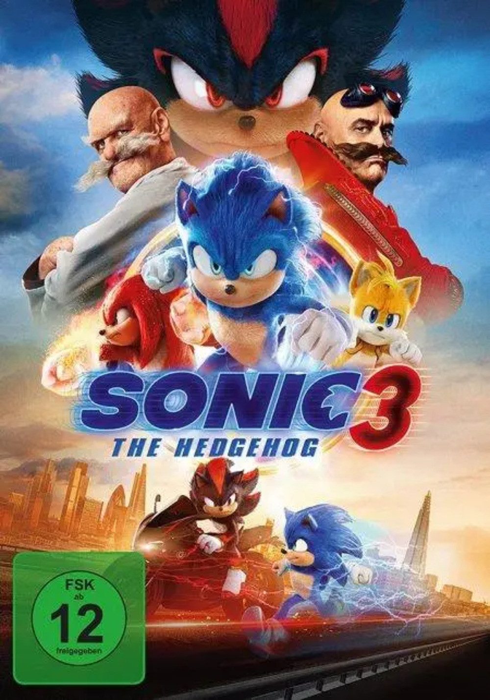 DVD Sonic The Hedgehog 3