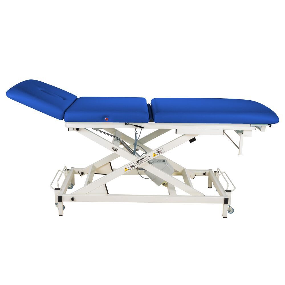 Meditech Massageliege Elektrische Therapieliege Vario Nr. 1, 3-teilig, Behandlungsliege für verschiedene Anwendungen