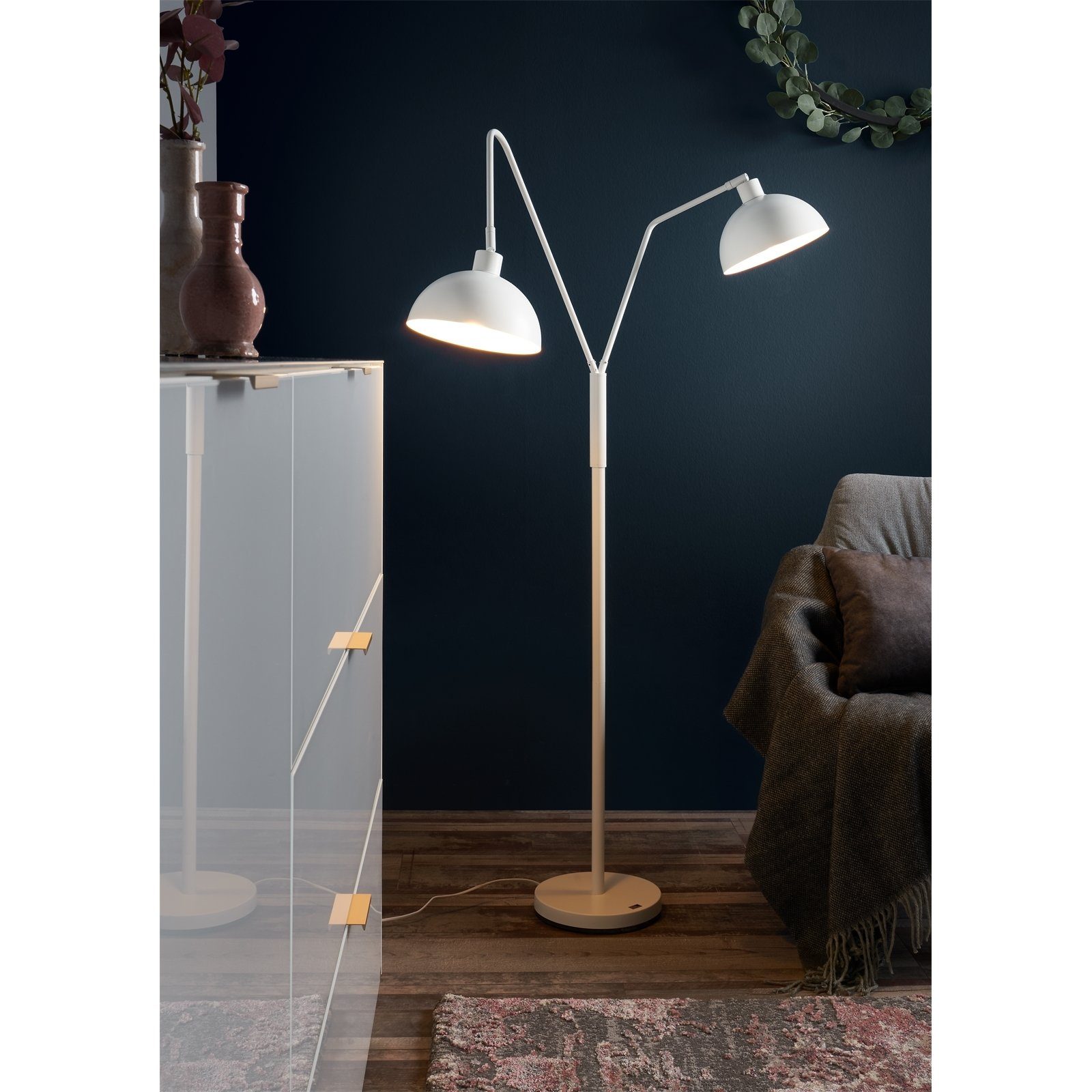 NOWA Stehlampe Stehlampe Twin, ohne Leuchtmittel, günstig online kaufen