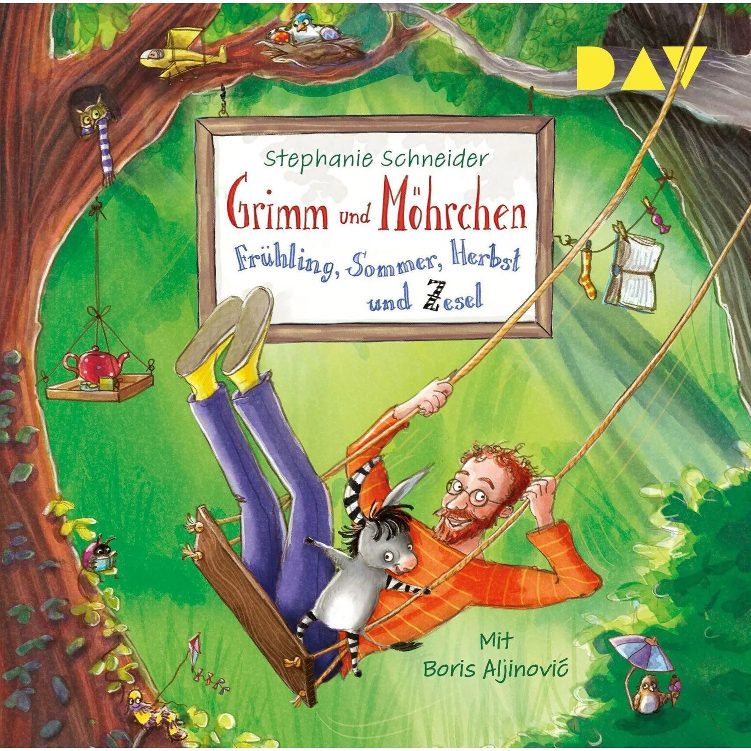Hörspiel Grimm und Möhrchen - Teil 2: Frühling, Sommer, Herbst und Zesel