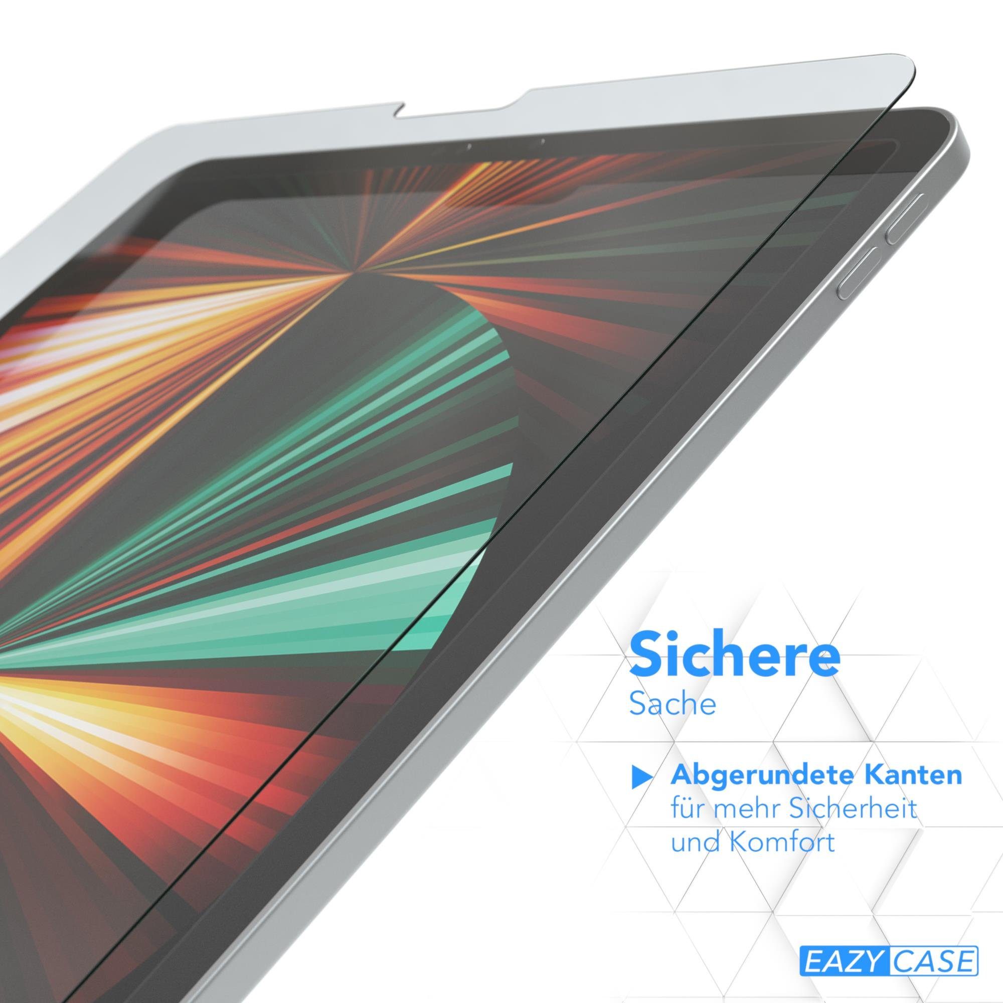 EAZY CASE Displayschutzglas Schutzglas für iPad Pro 12,9" 5./6. Gen. 2021/2022, 12,9 Zoll Panzerglas Displayfolie Tabletschutz Glasfolie Kratzschutz – Bild 2 von 5