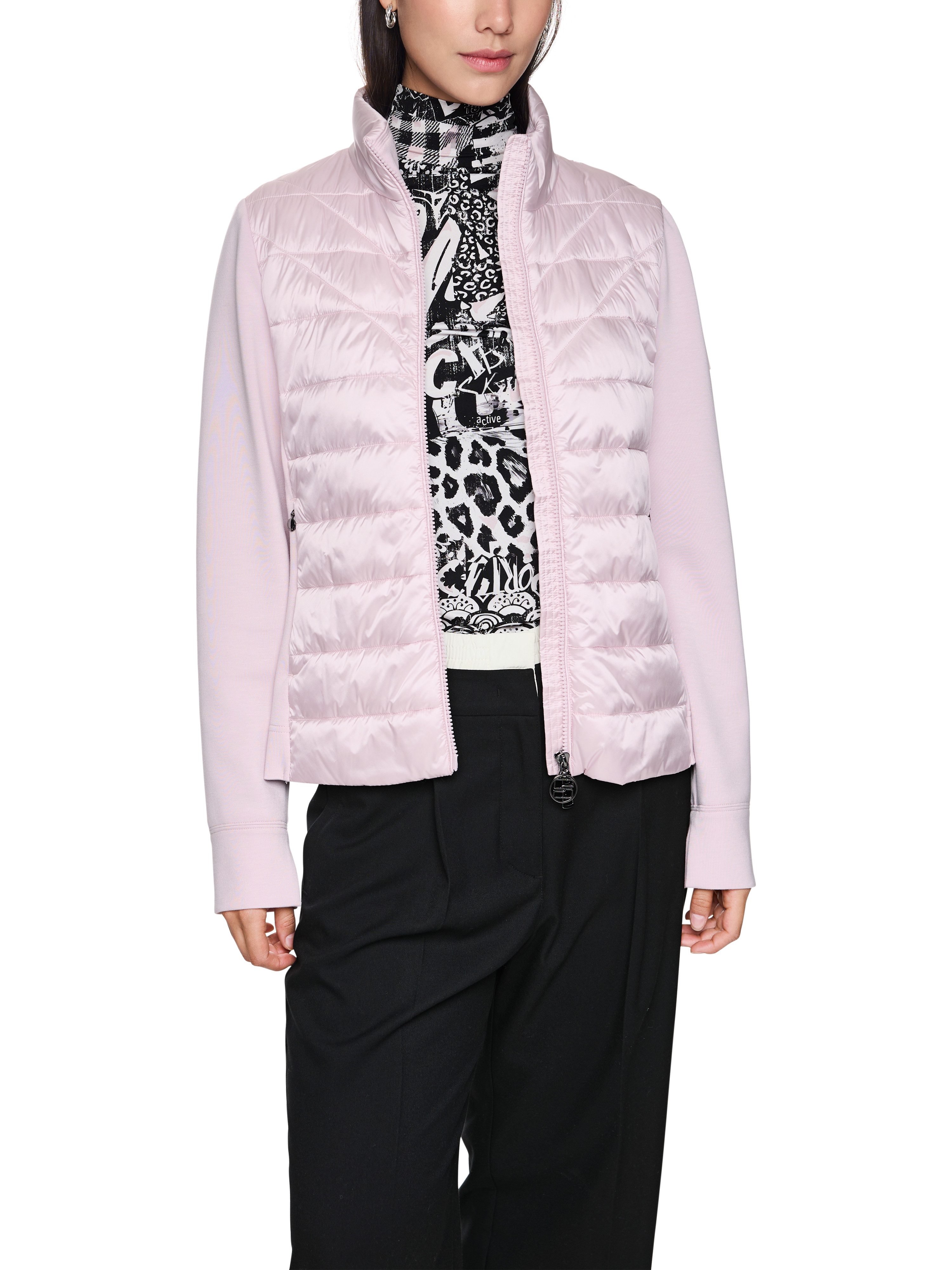 Marc Cain Steppjacke Check it Up Premium Damenmode leicht, 2-Wege-Reißversc günstig online kaufen