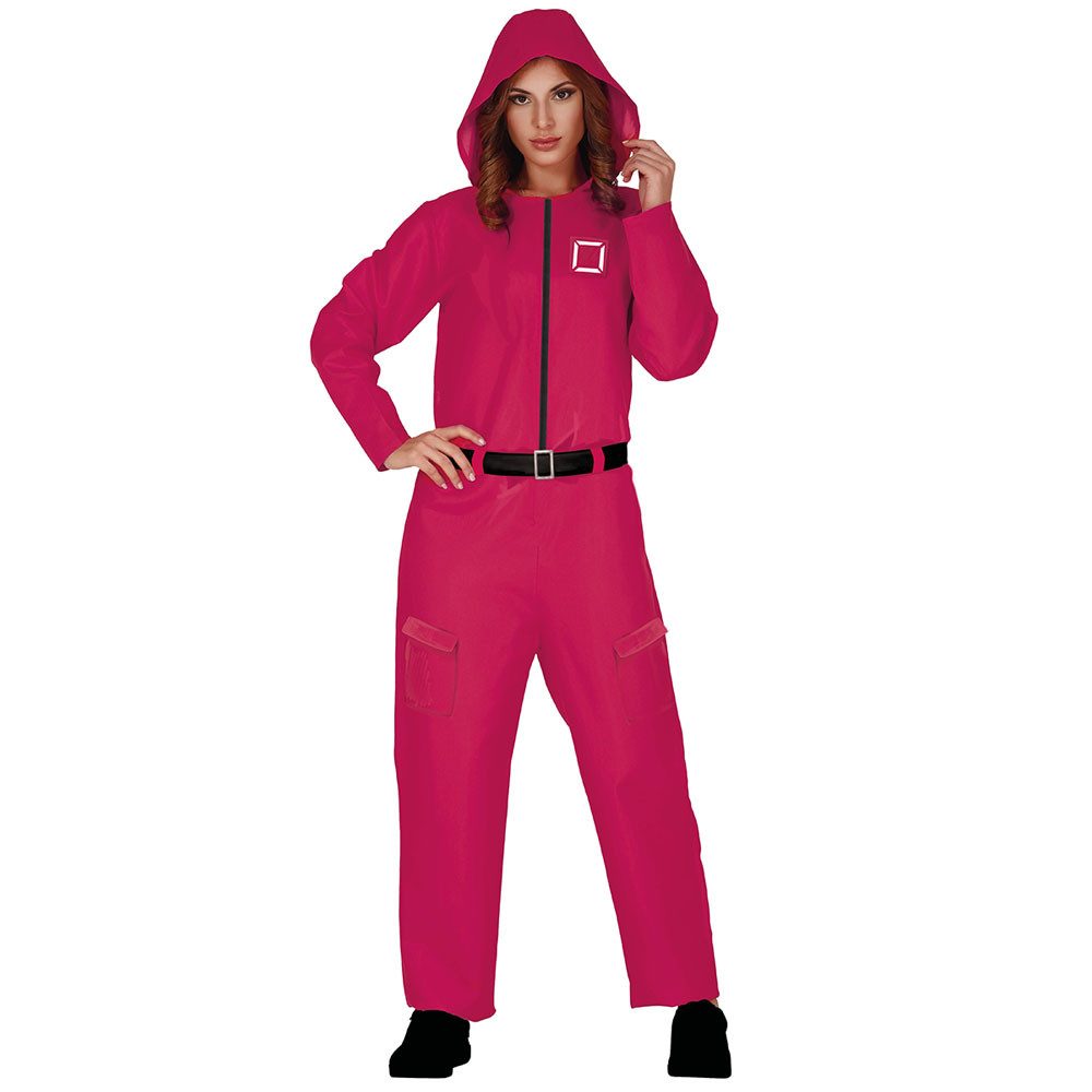 Fiestas Guirca Kostüm Gamer Overall rot Damen günstig online kaufen