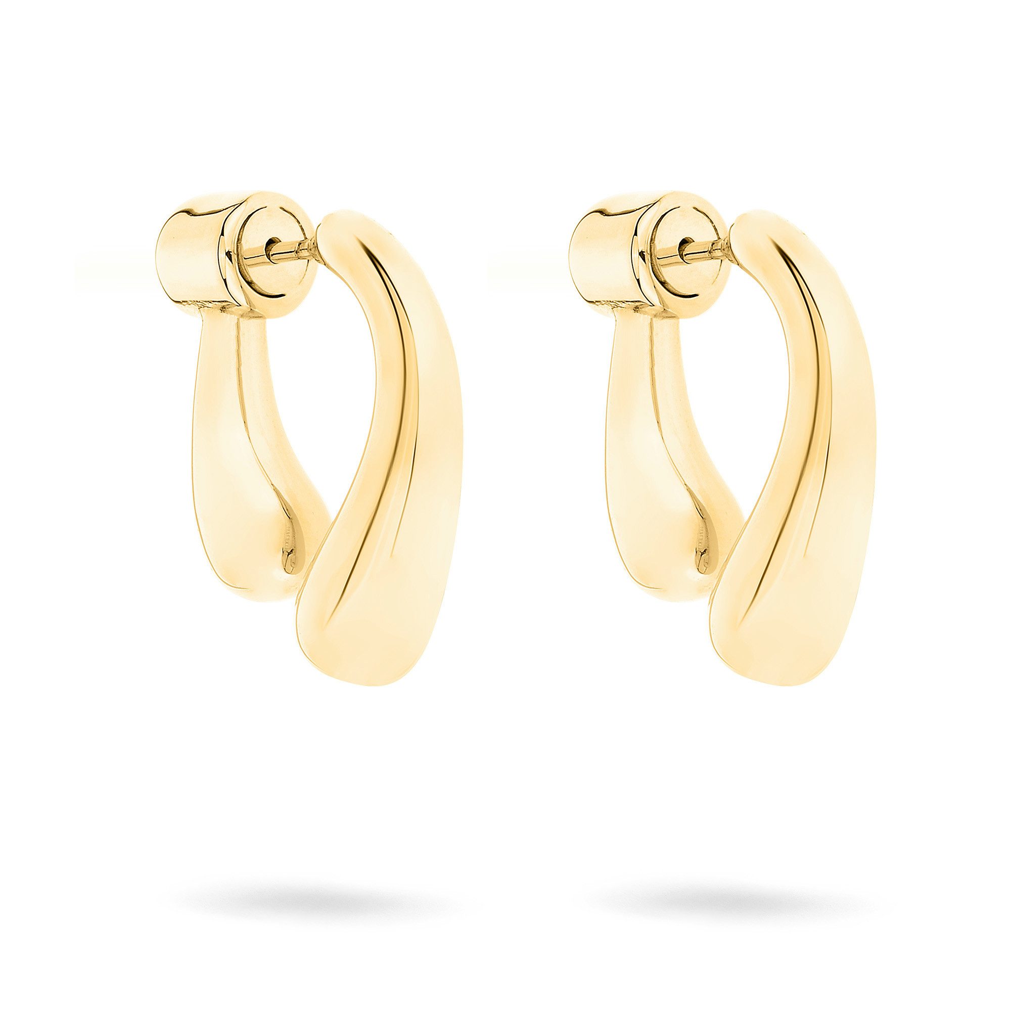 Liebeskind Berlin Paar Creolen Schmuck Geschenk Edelstahl Ohrringe The Melt günstig online kaufen