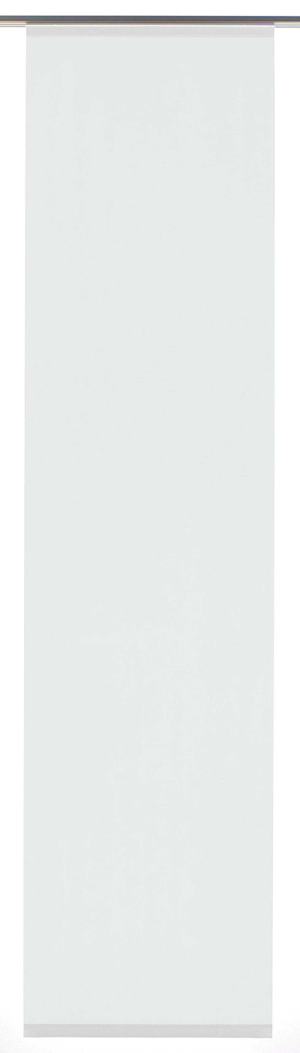 GARDINIA Schiebegardine Gardinia Flächenvorhang Stoff Entry weiß 60 x 245, Lichtschutz, Stoff