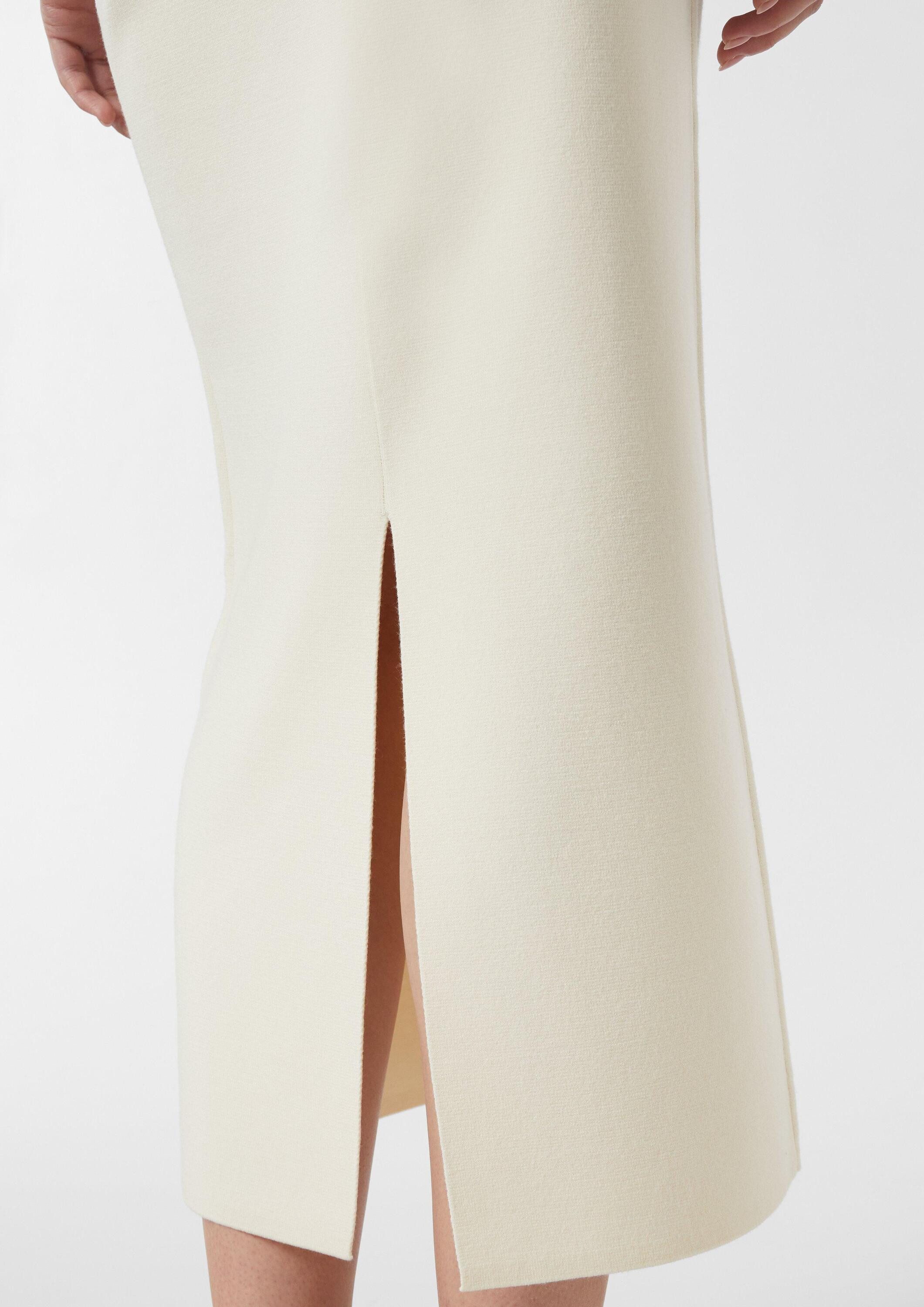 comma Midirock Rock Milano Strickrock aus Viskosemix in moderner Länge