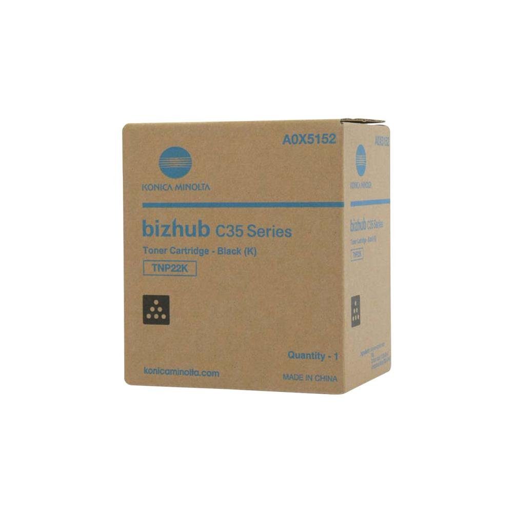 Konica-Minolta Tonerpatrone TNP-22 Toner schwarz