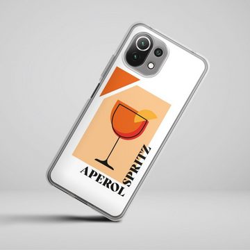 DeinDesign Handyhülle Aperol Spritz, Xiaomi Mi 11 Lite 5G NE Silikon Hülle Bumper Case Handy Schutzhülle