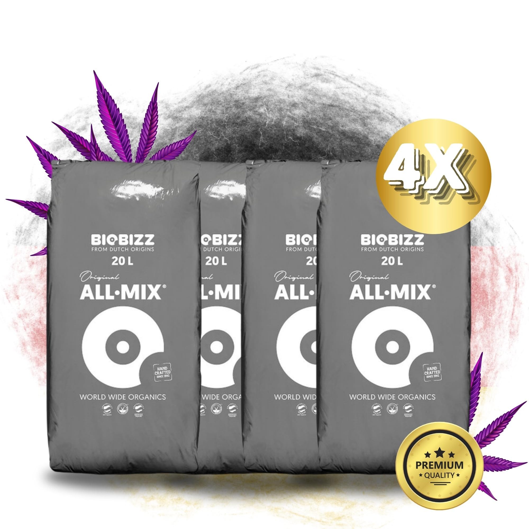 TronicXL Pflanzerde All Mix Grow Allmix Anzuchterde Erde Growerde Anbau Pflanzen Seeds