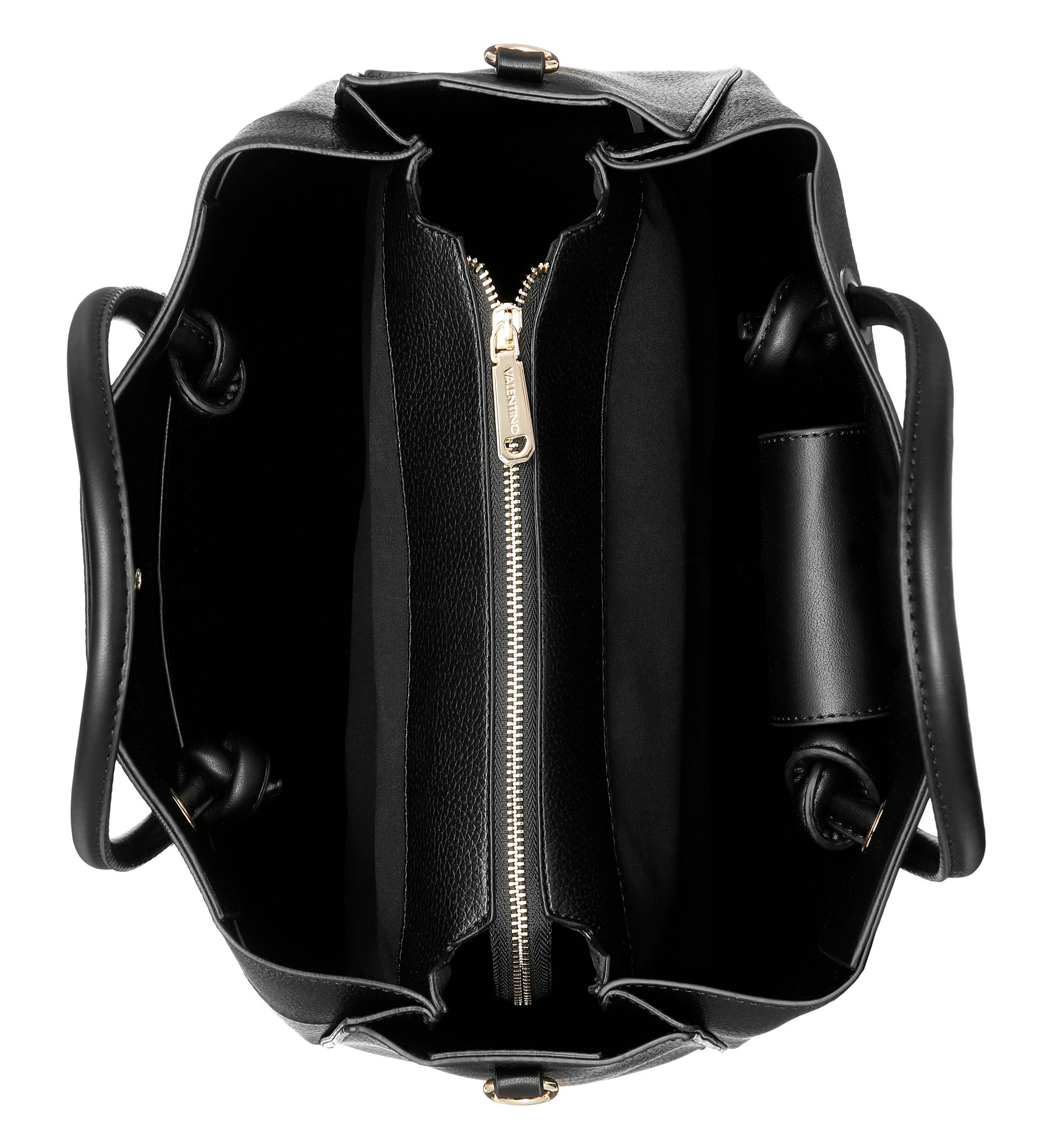 VALENTINO BAGS Henkeltasche ALEXIA, Umhängetasche Schultertasche mit goldfarbenen Details