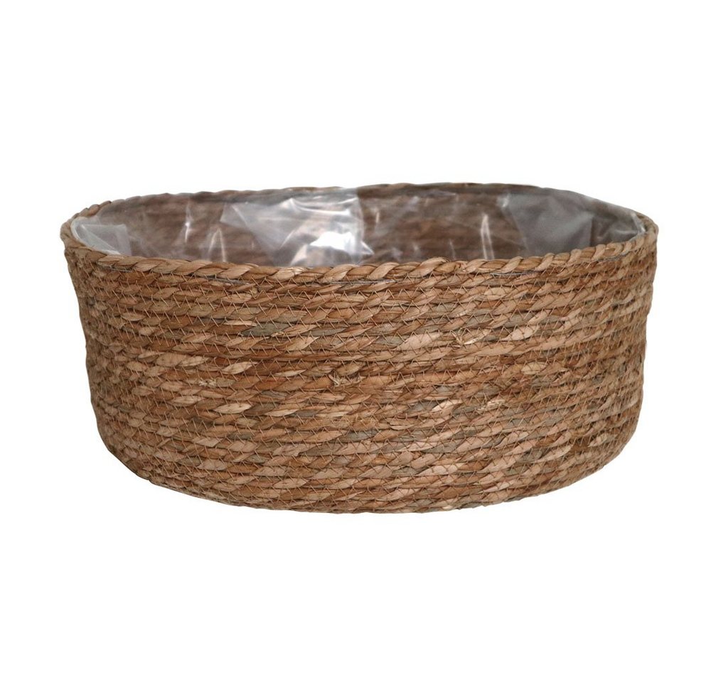 Grafelstein Blumentopf Pflanzschale SEASON braun D40cm aus Pflanzenfaser
