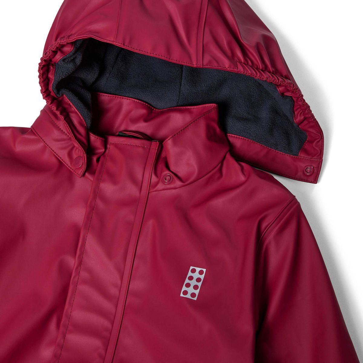LEGO® kidswear Hardshelljacke LWJIPE 708 - Rain Jacket Wasserdichte Regenjacke mit warmem Mikrofleecefutter, abnehmbarer