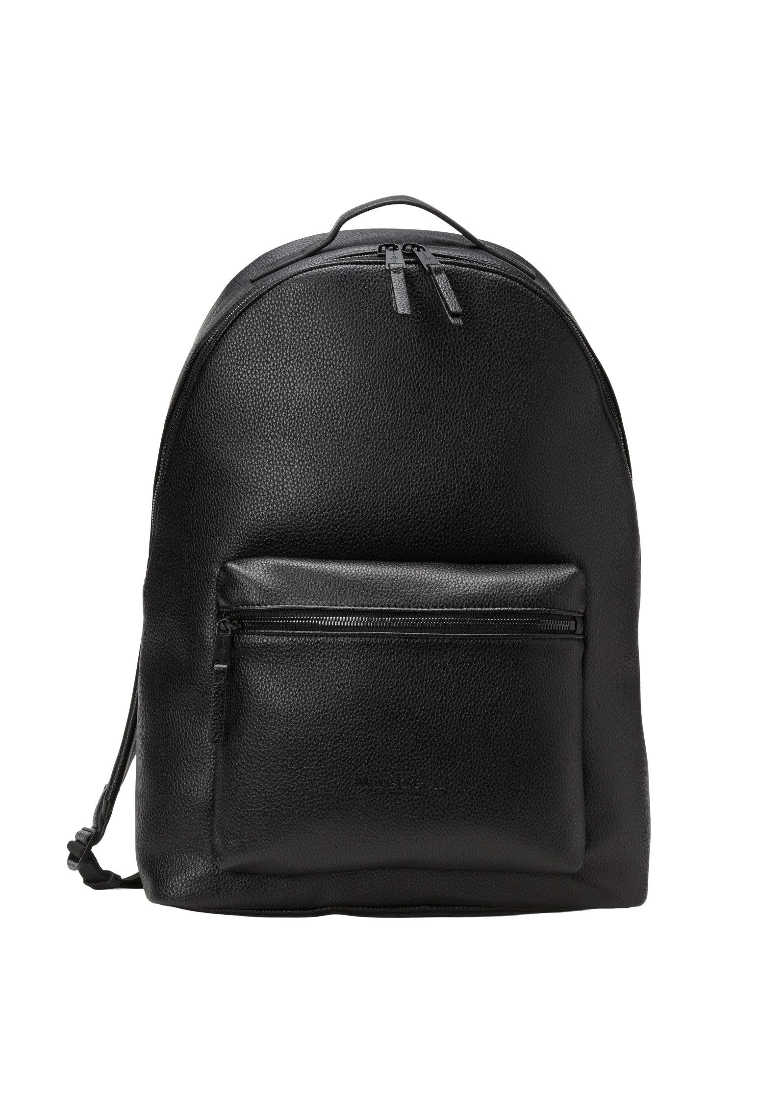 Rucksack aus einer Lederalternative aus recyceltem Polyester