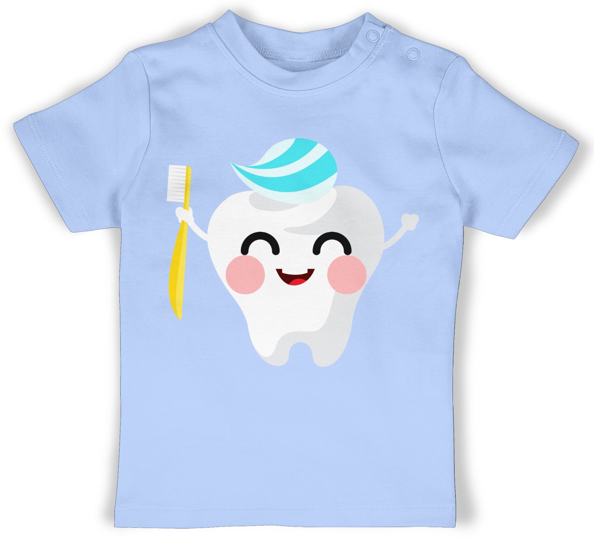 Shirtracer T-Shirt Zahnfee Zahnpasta - Zahnmedizin Geschenkidee Karneval & Fasching 2 Babyblau