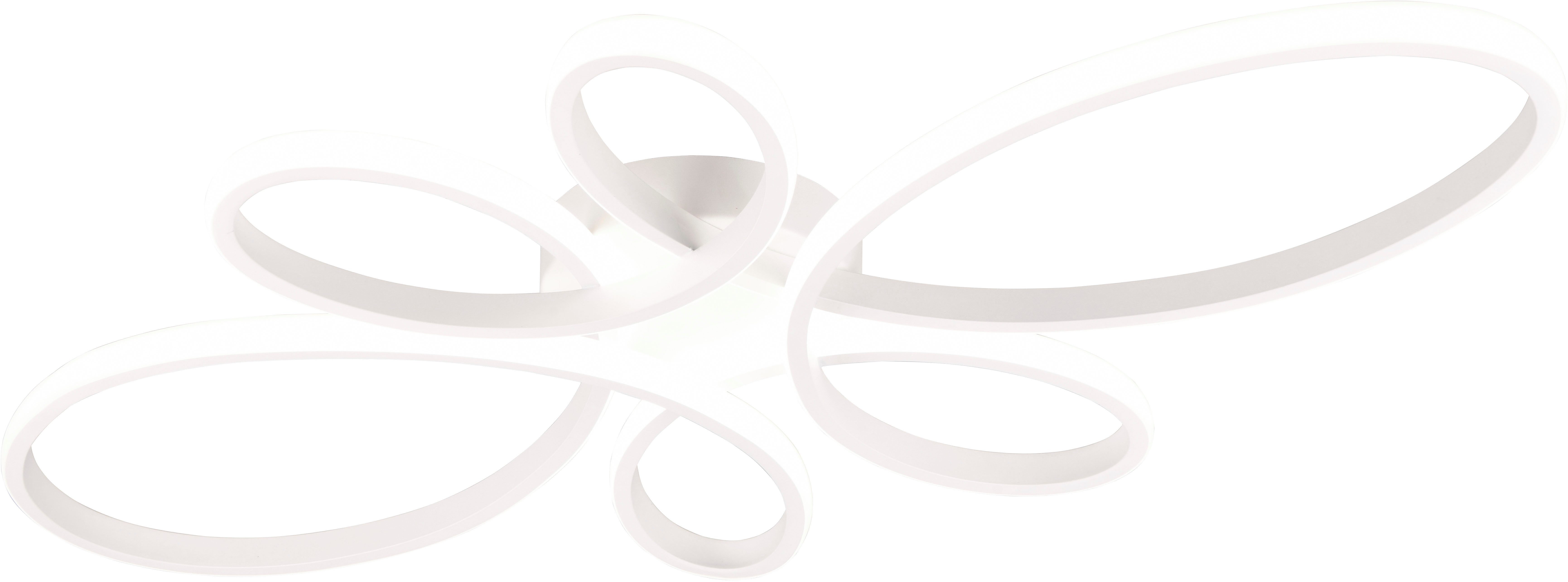 TRIO Leuchten LED Deckenleuchte FLY, Deckenlampe LED 32W 3900 Lumen kaltwei günstig online kaufen